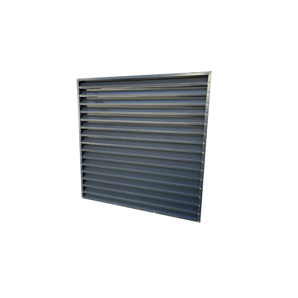 Celosía metálica de ventilación